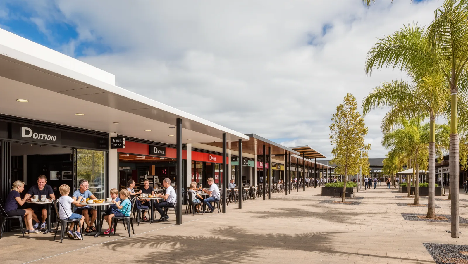 Future local town centre concept